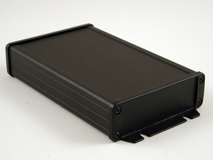 Hammond Manufacturing 1457L1602BK Aluminum Box