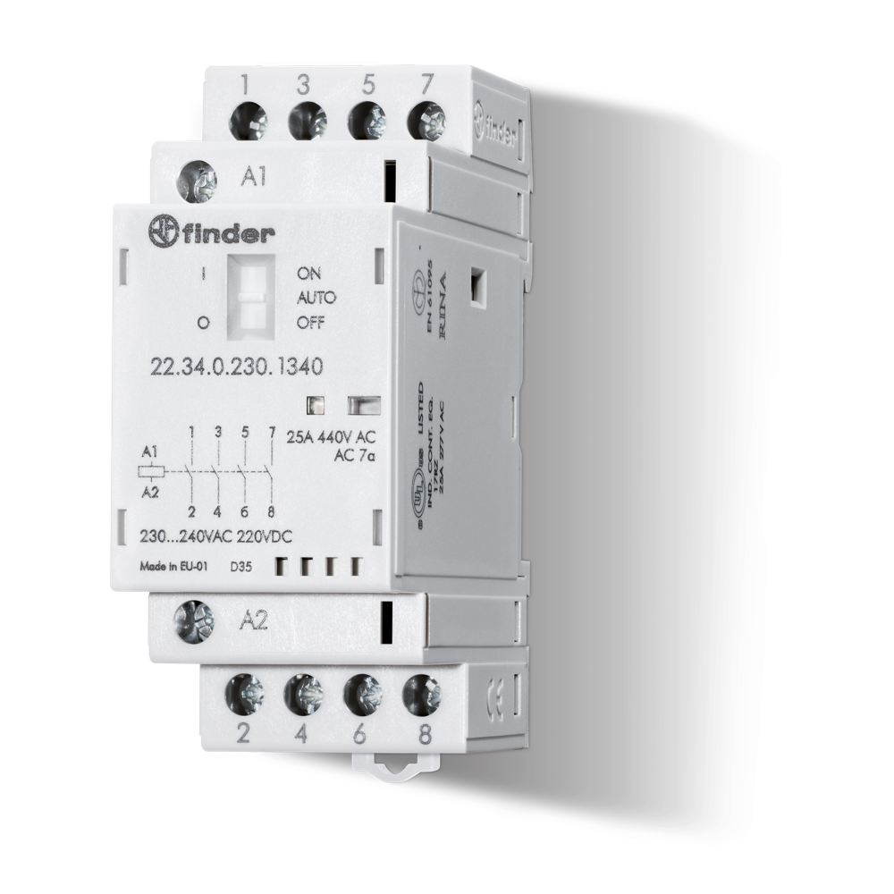 Finder 22.34.0.012.4640 Modular Contactor