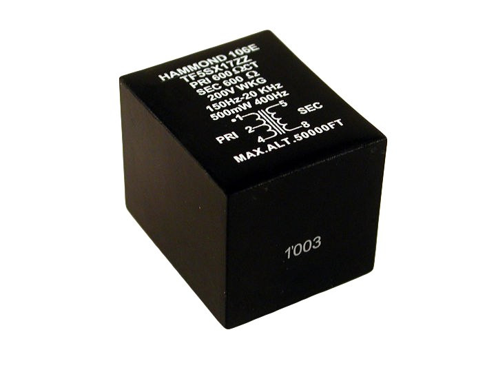Hammond 106EE 500 mW Audio Transformer