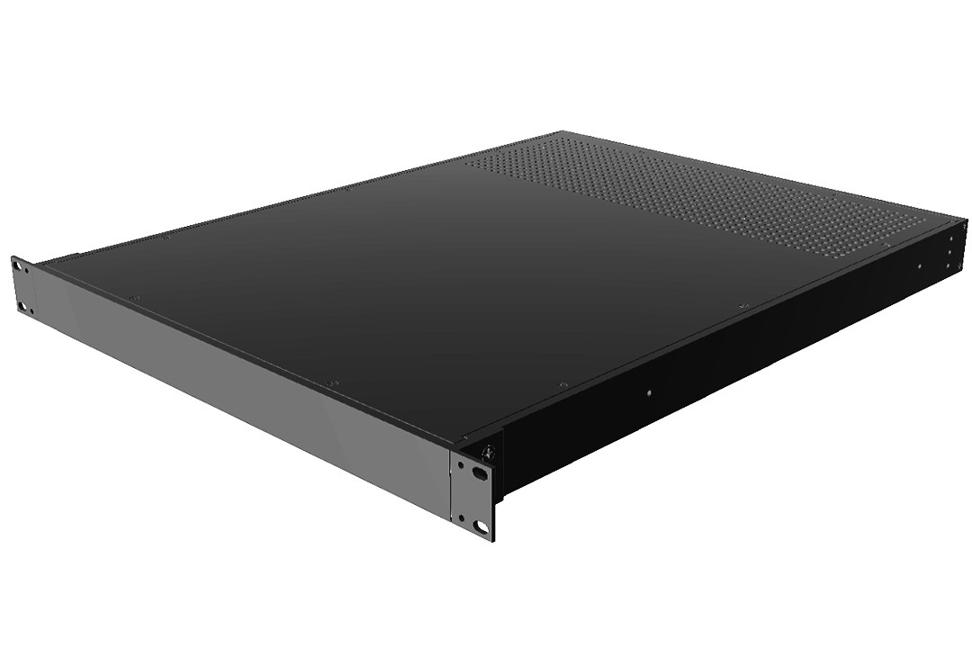 Hammond Manufacturing RM1U1922VBK Rack-Mount Instrument Enclosure