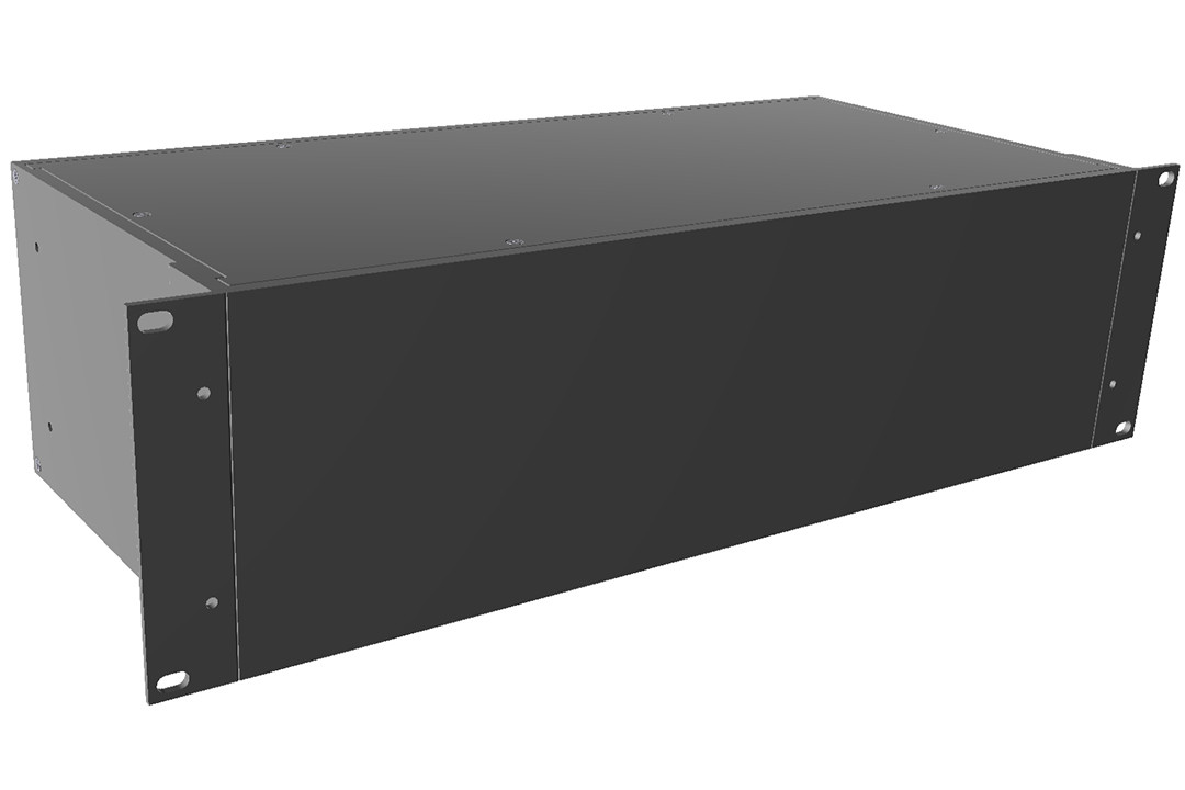 Hammond Manufacturing RM3U1908SBK Rack-Mount Instrument Enclosure
