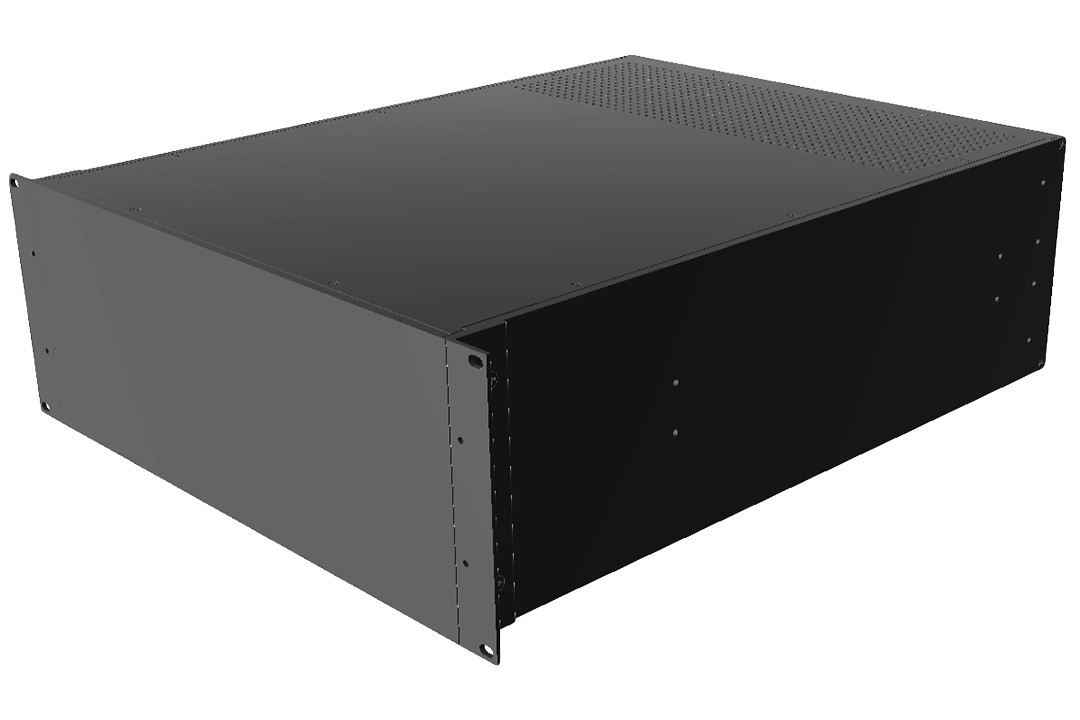 Hammond Manufacturing RM4U1922VBK Rack-Mount Instrument Enclosure
