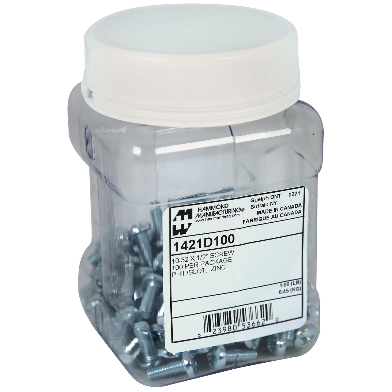Hammond 1421D100 rack Screws