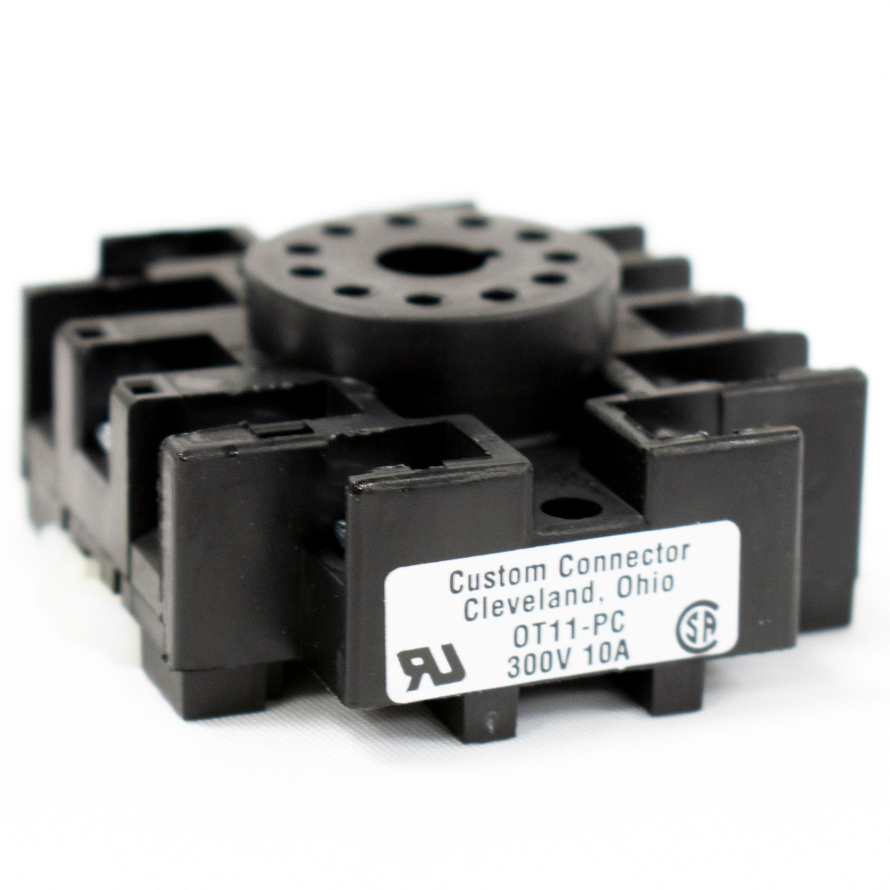 ATC Diversified 000-825-86-01 11-pin octal socket and clip kit