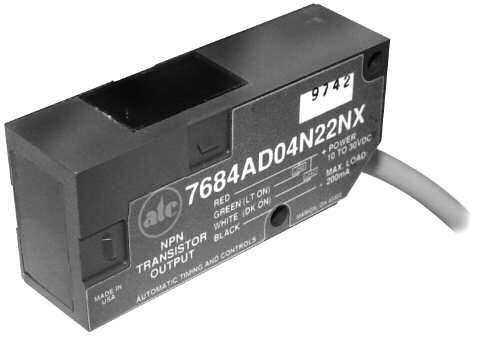 ATC Diversified 3-7684AD04F22RX diffuse photoelectric sensor