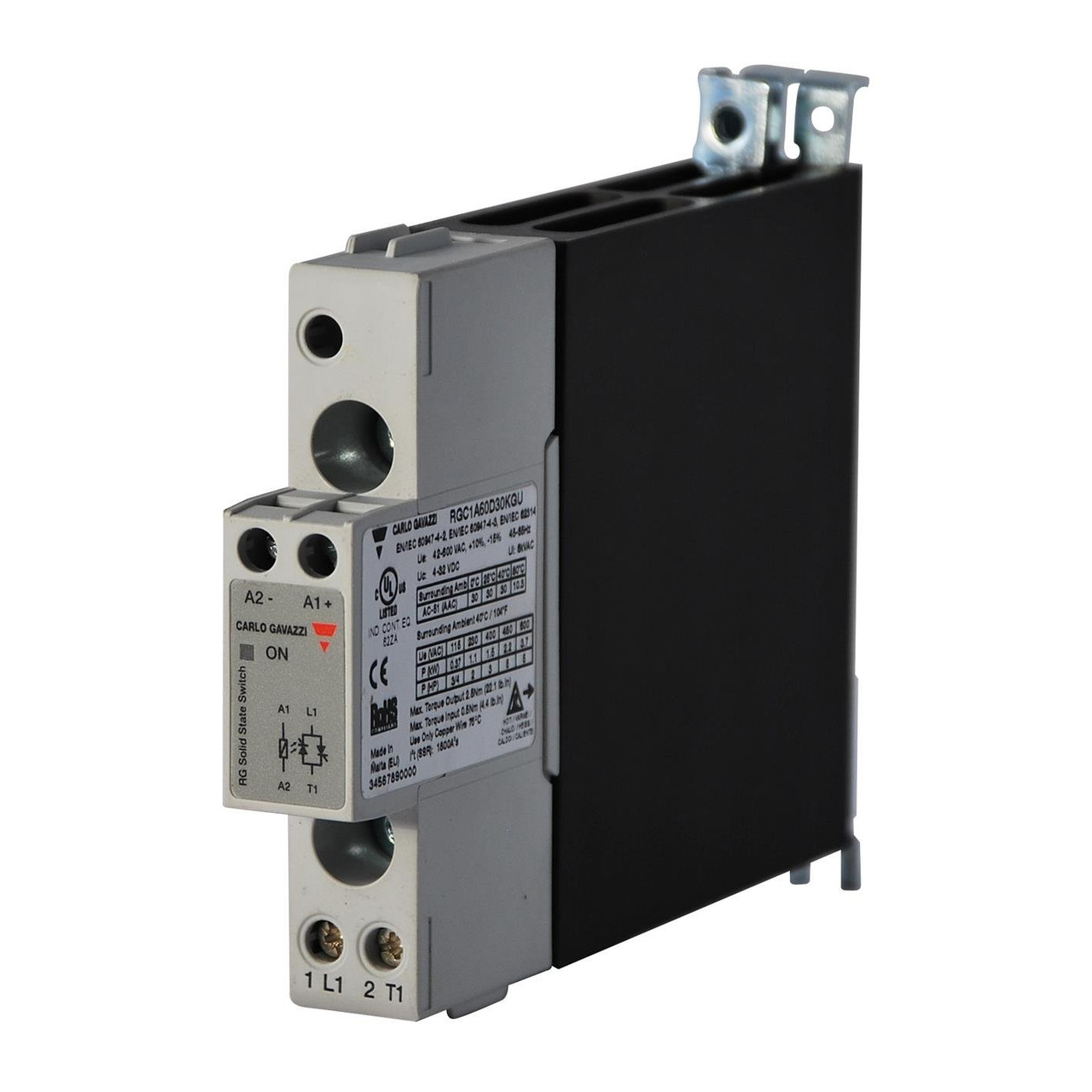 Carlo Gavazzi RGC1A23D20KGU Solid State Contactor