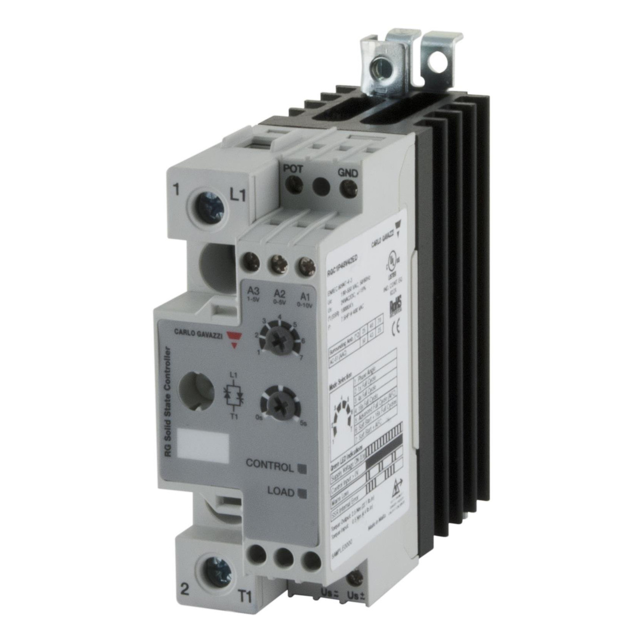 Carlo Gavazzi RGC1P23V42ED Solid State Contactor