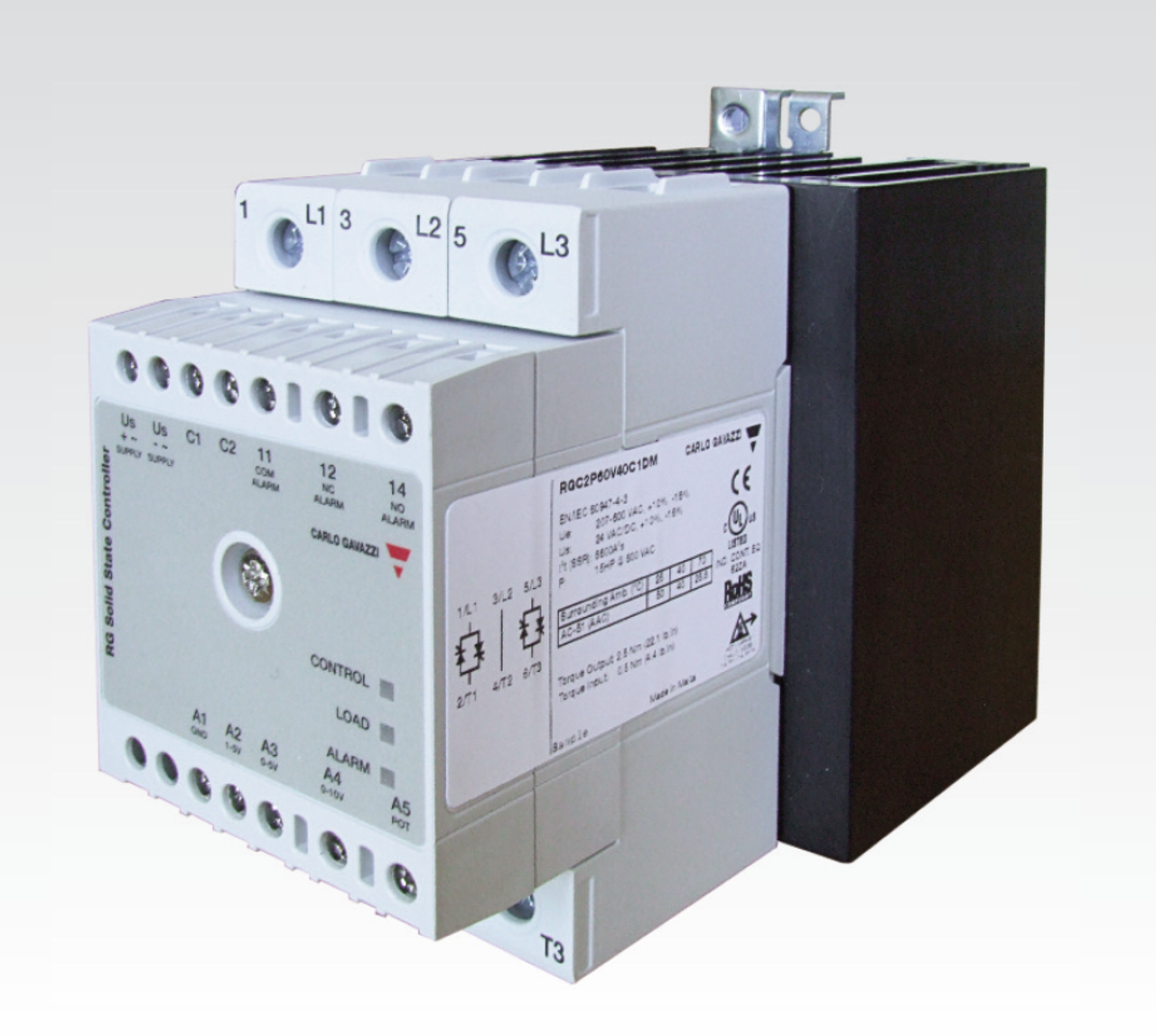 Carlo Gavazzi RGC2P60AA15C1 Solid State Contactor Carlo Gavazzi RGC2P60AA15C1 Solid State Contactor