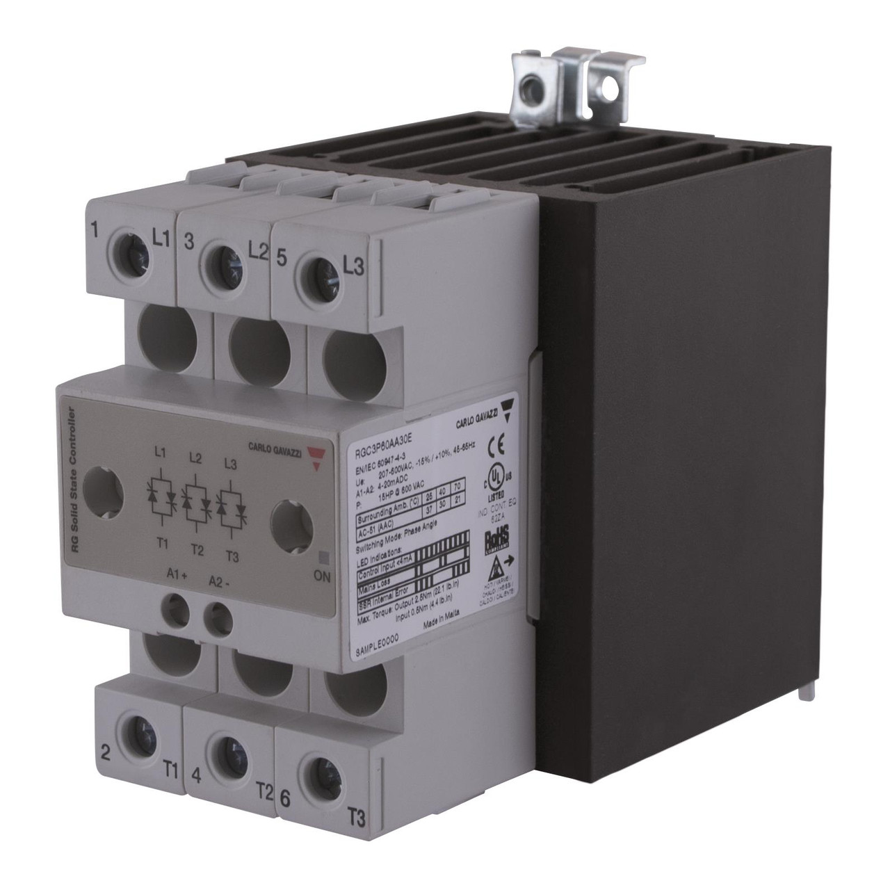 Carlo Gavazzi RGC2P60AA40C1 Solid State Contactor