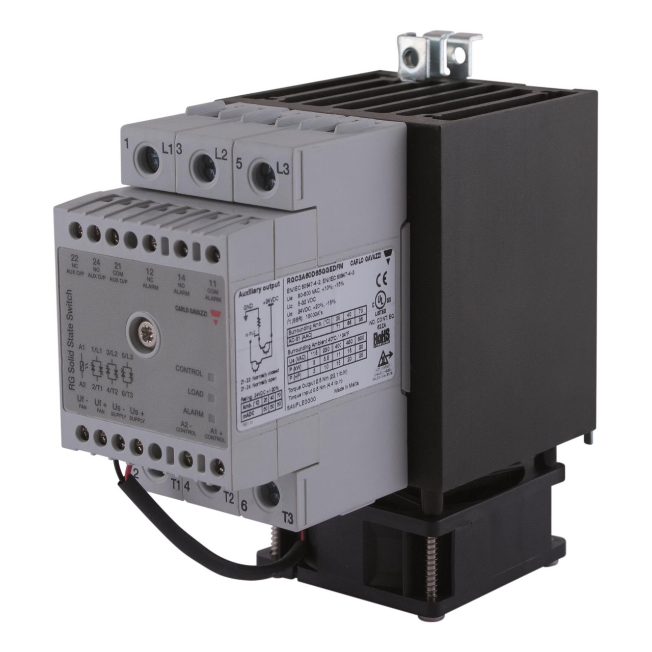 Carlo Gavazzi RGC3A60A65GGEAFM Solid State Contactor