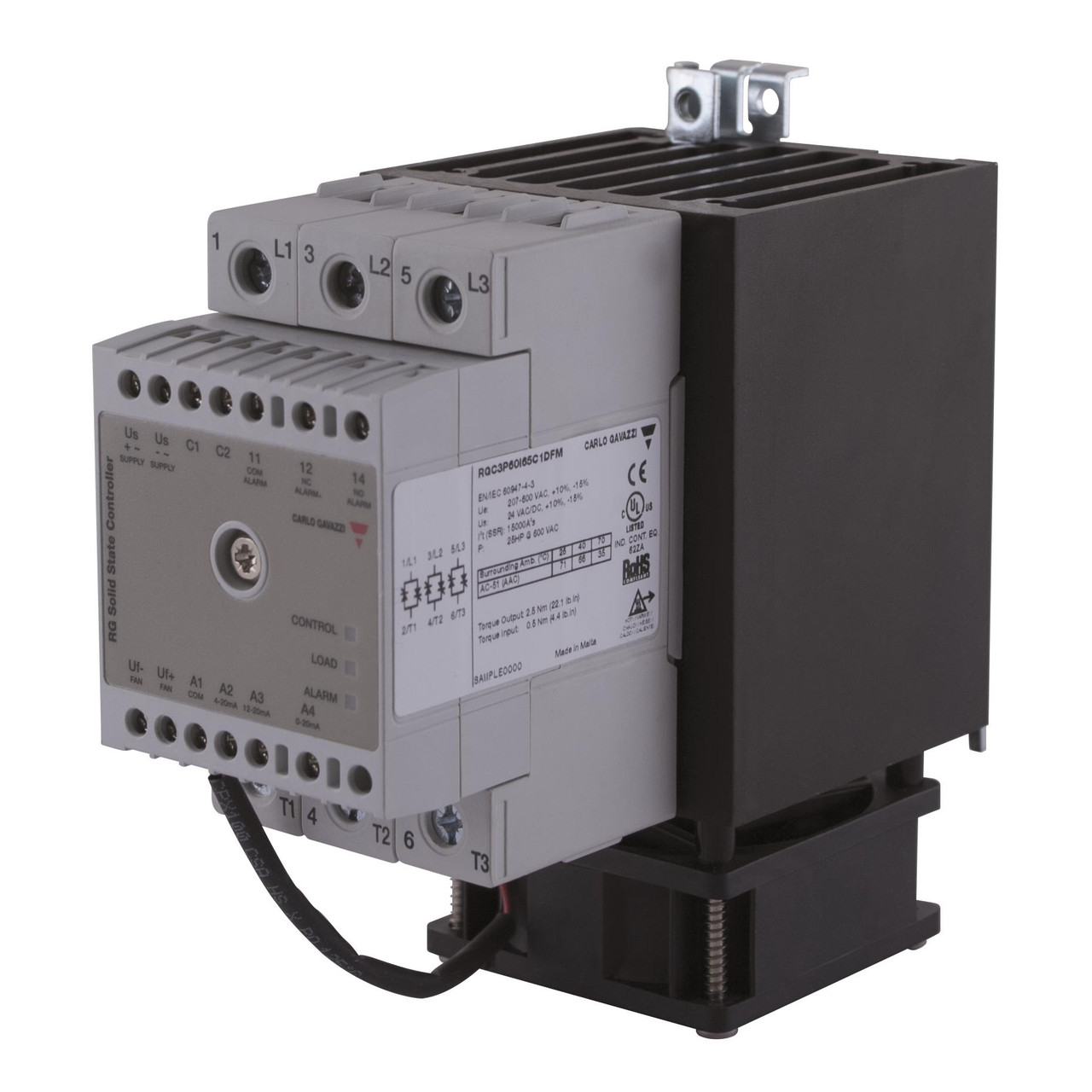 Carlo Gavazzi RGC3P60I65EDFP Solid State Contactor