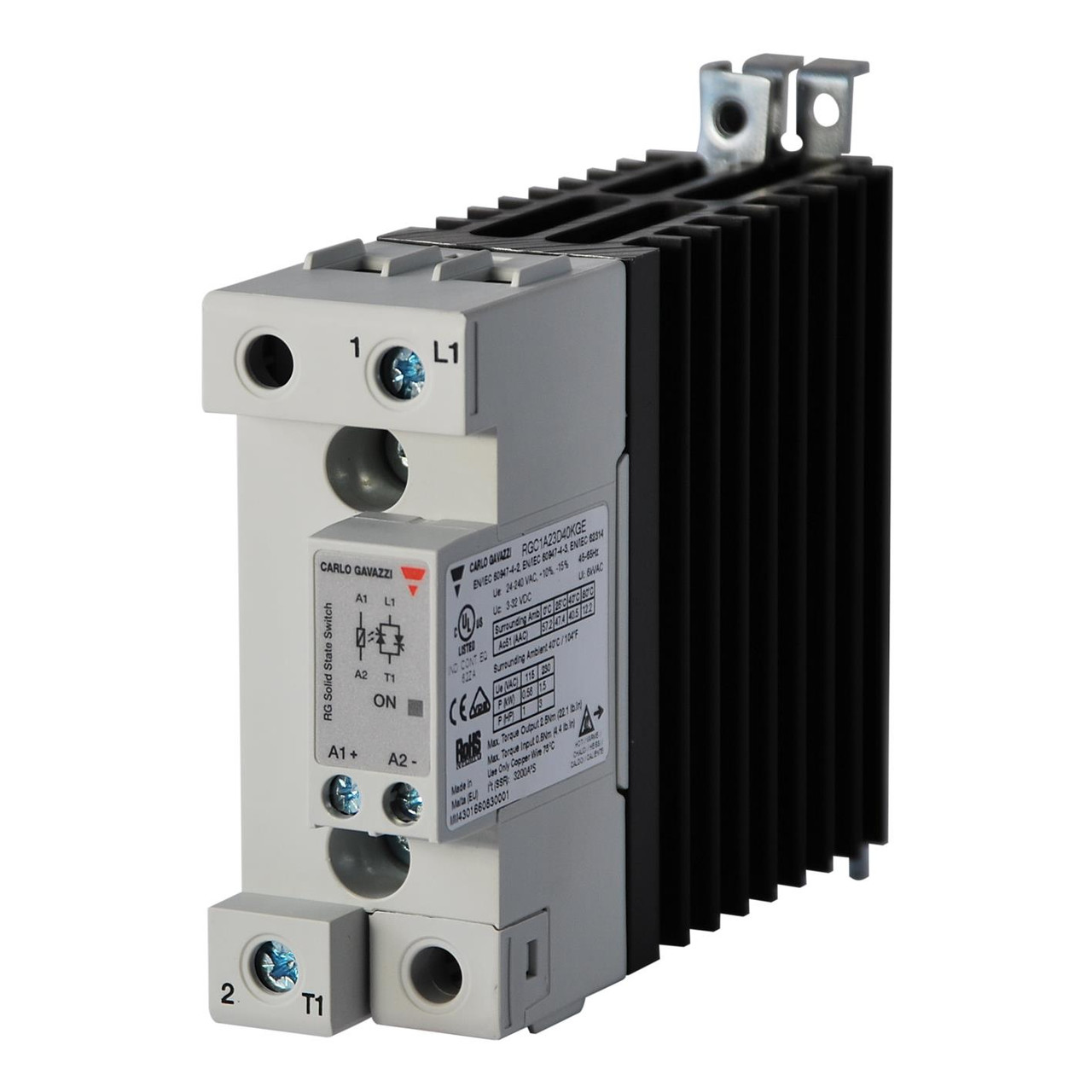 Carlo Gavazzi RGH1A60D40KGE Solid State Contactor