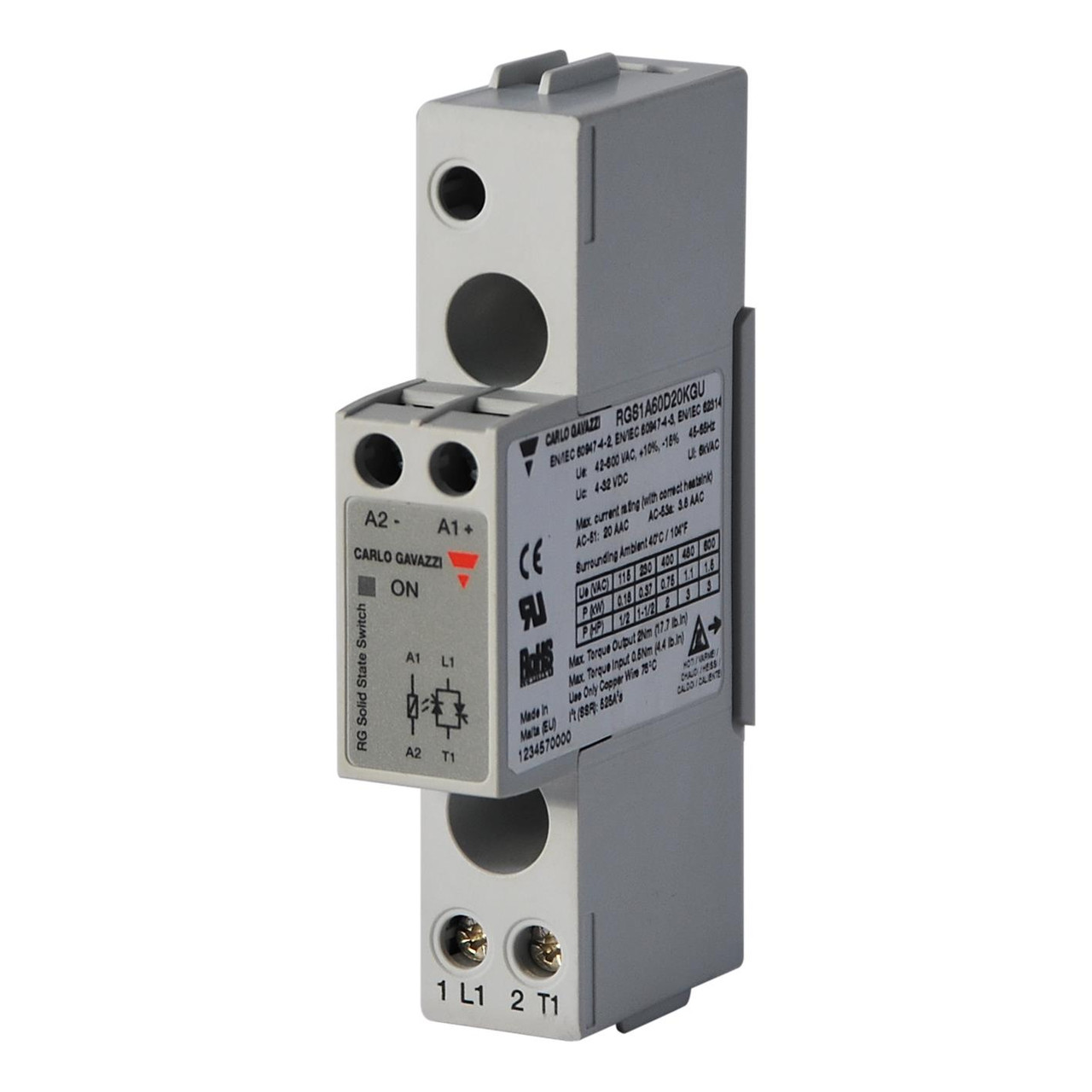 Carlo Gavazzi RGS1A23A30KGU Solid State Relay