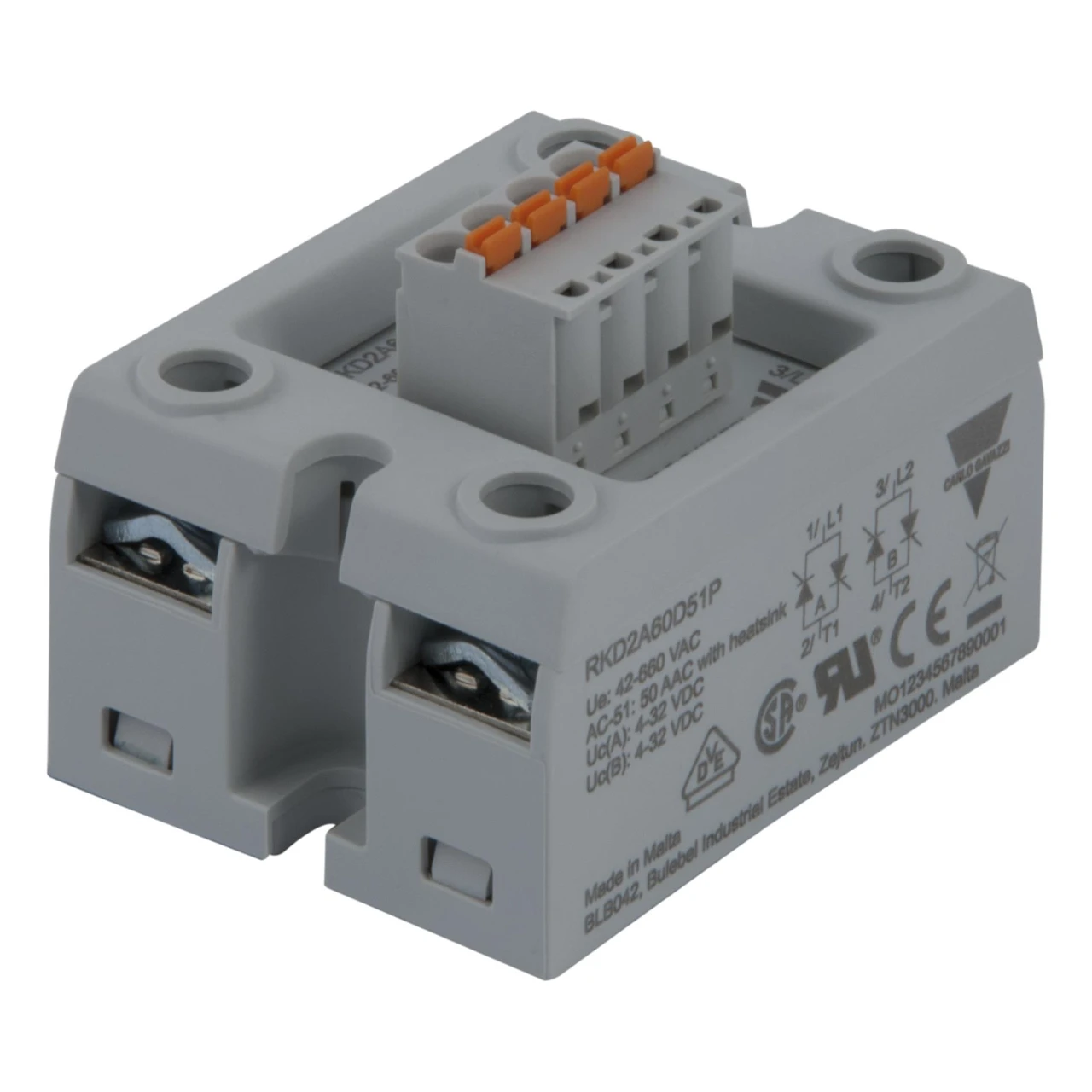 Carlo Gavazzi RKD2A60D75P Solid State Relay