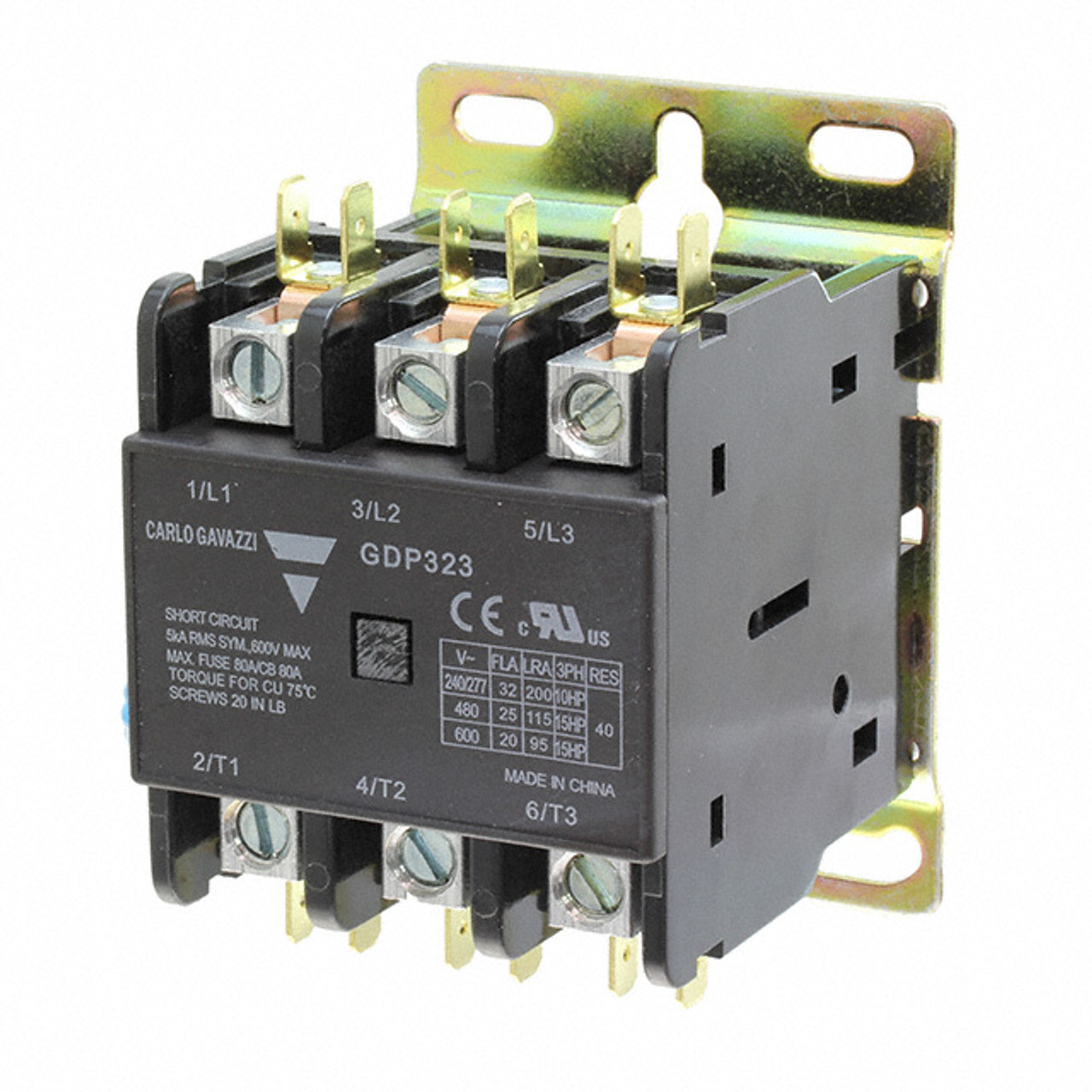 Carlo Gavazzi GDP323L220V Definite Purpose Contactor Carlo Gavazzi GDP323L220V Definite Purpose Contactor