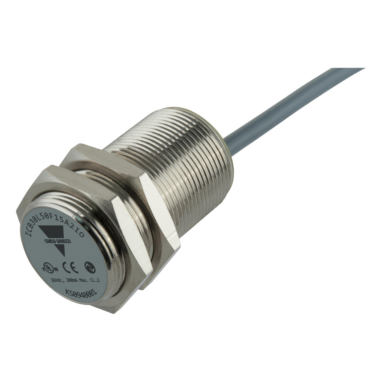Carlo Gavazzi ICB30L50F15A2IO Inductive Proximity Sensor