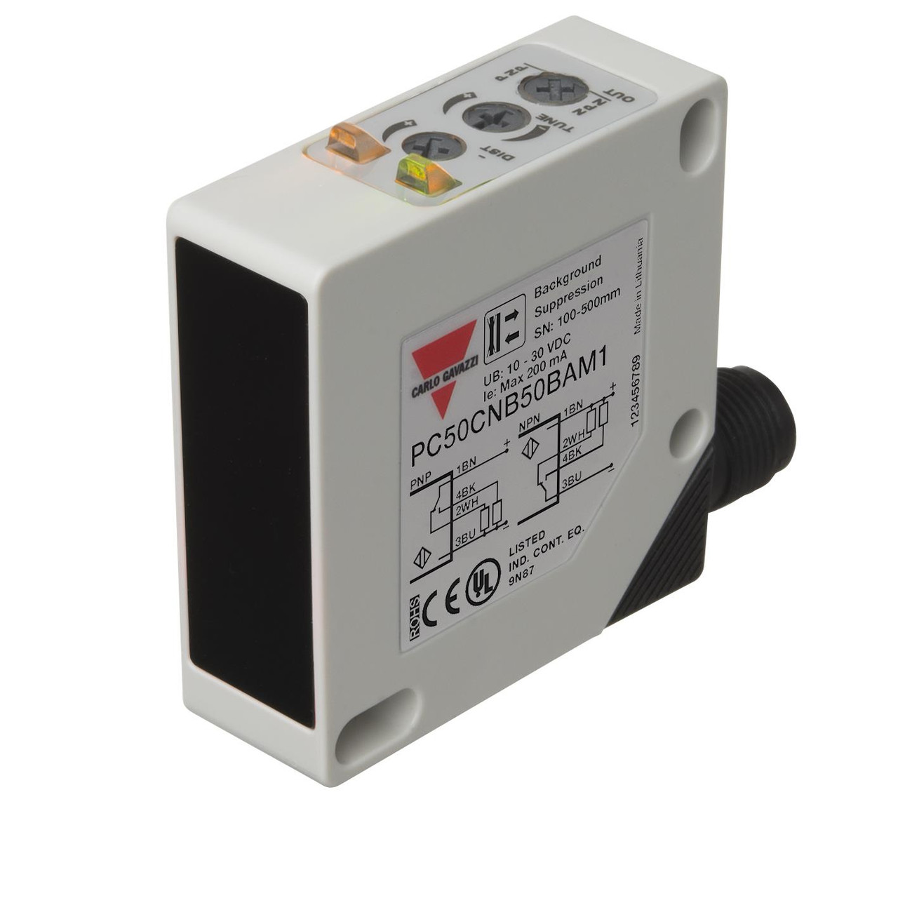 Carlo Gavazzi PC50CNB50BAM1 Photo-Electric Sensors