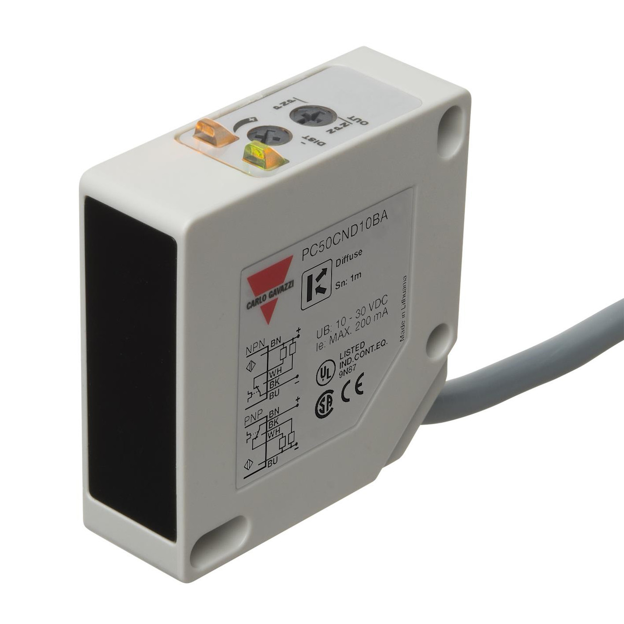 Carlo Gavazzi PC50CND10BA Photo-Electric Sensors