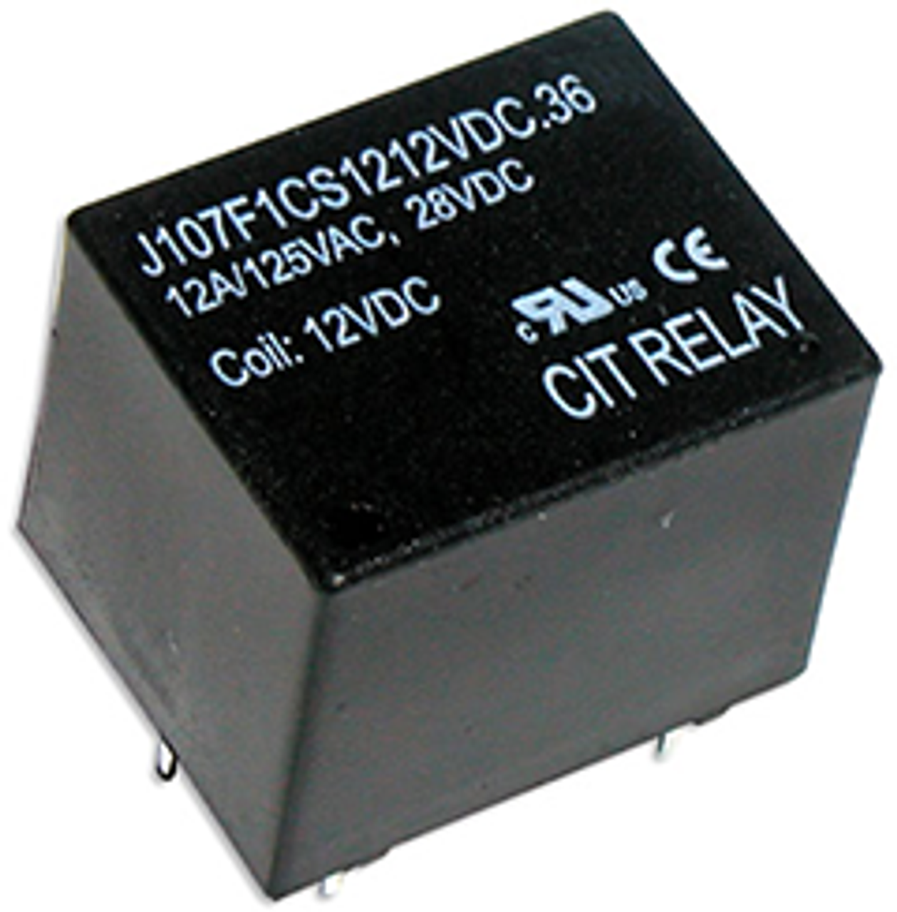 CIT Relay and Switch J107F1AS125VDC.36 Power Relays