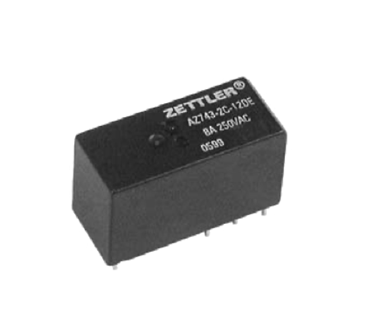 American Zettler AZ743-2B-6D Power Relay