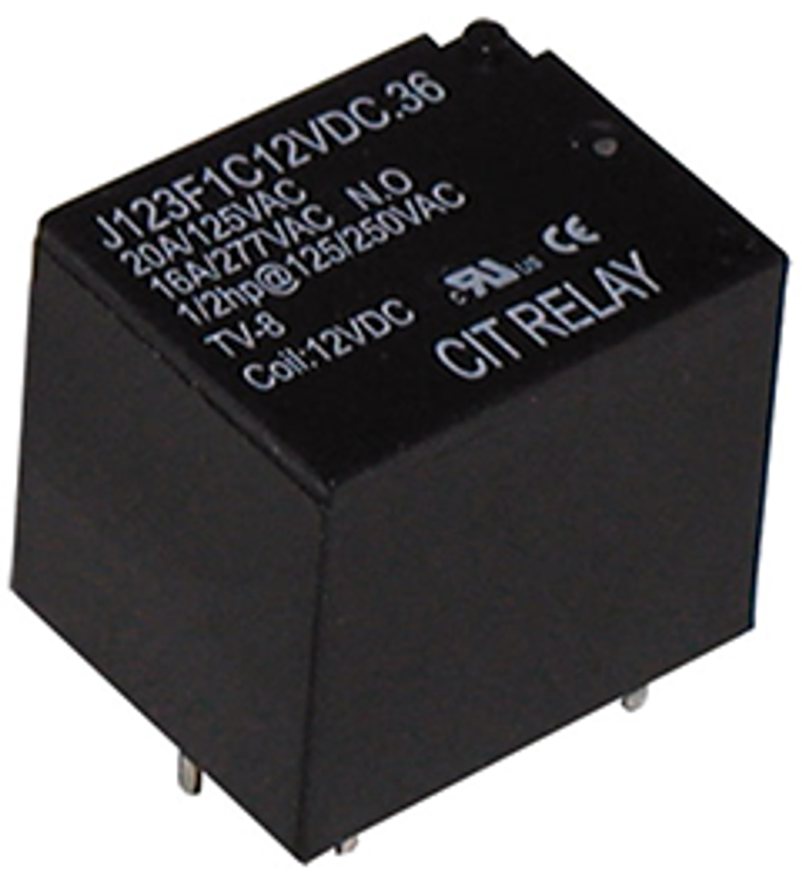 CIT Relay and Switch J123F1A12VDC.36 Power Relays