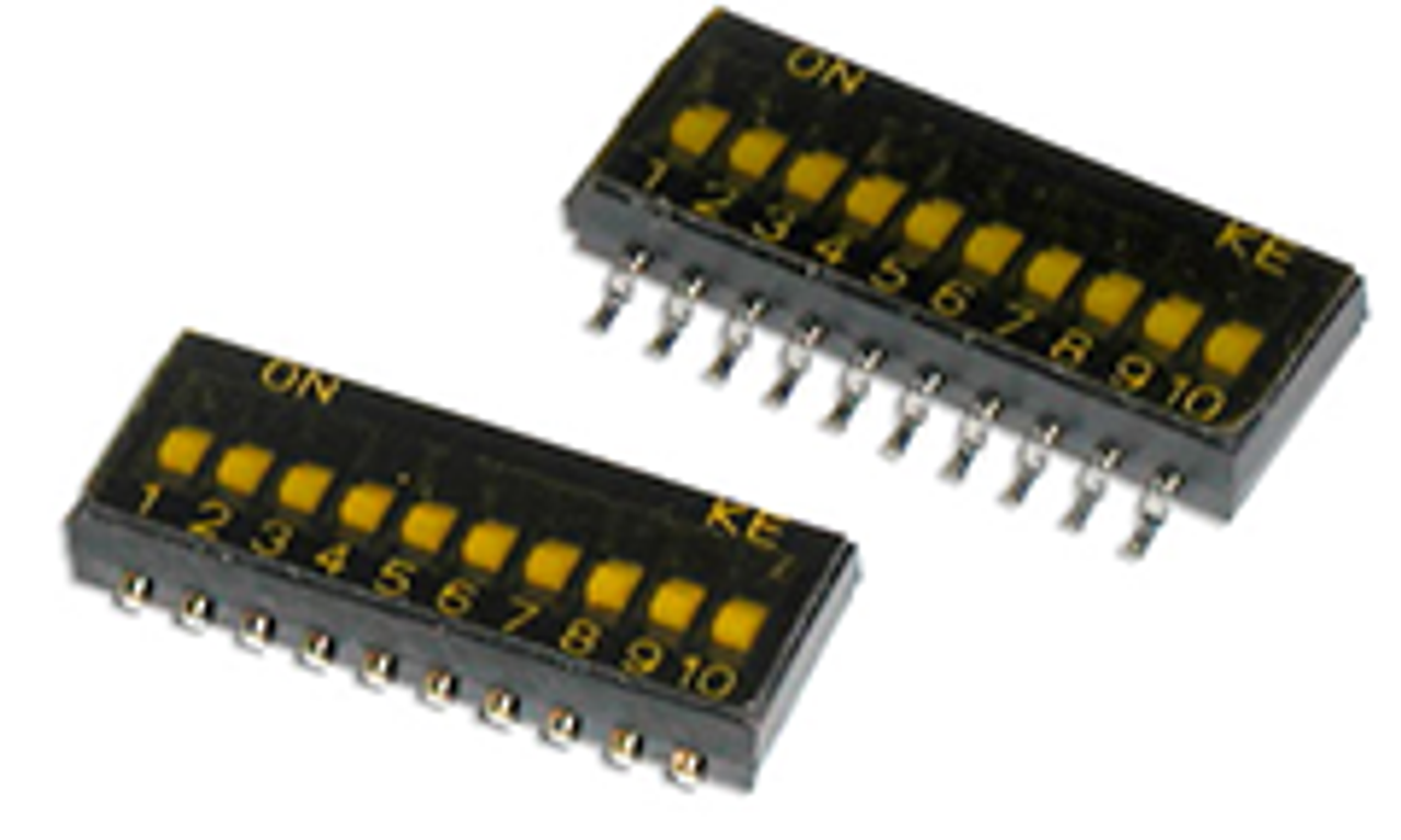 CIT Relay and Switch KE08RTGT DIP Switches