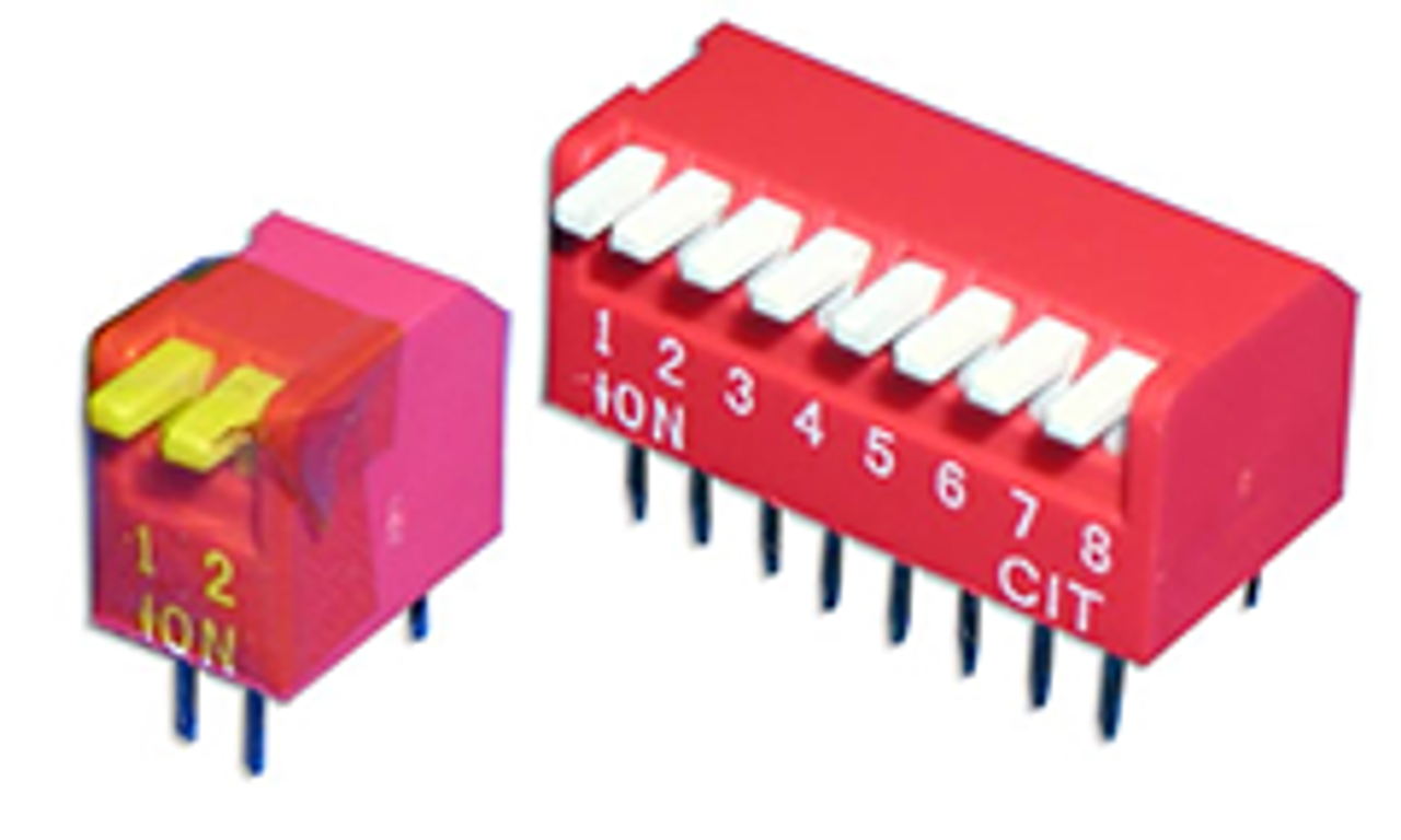 CIT Relay and Switch KP12ET DIP Switches