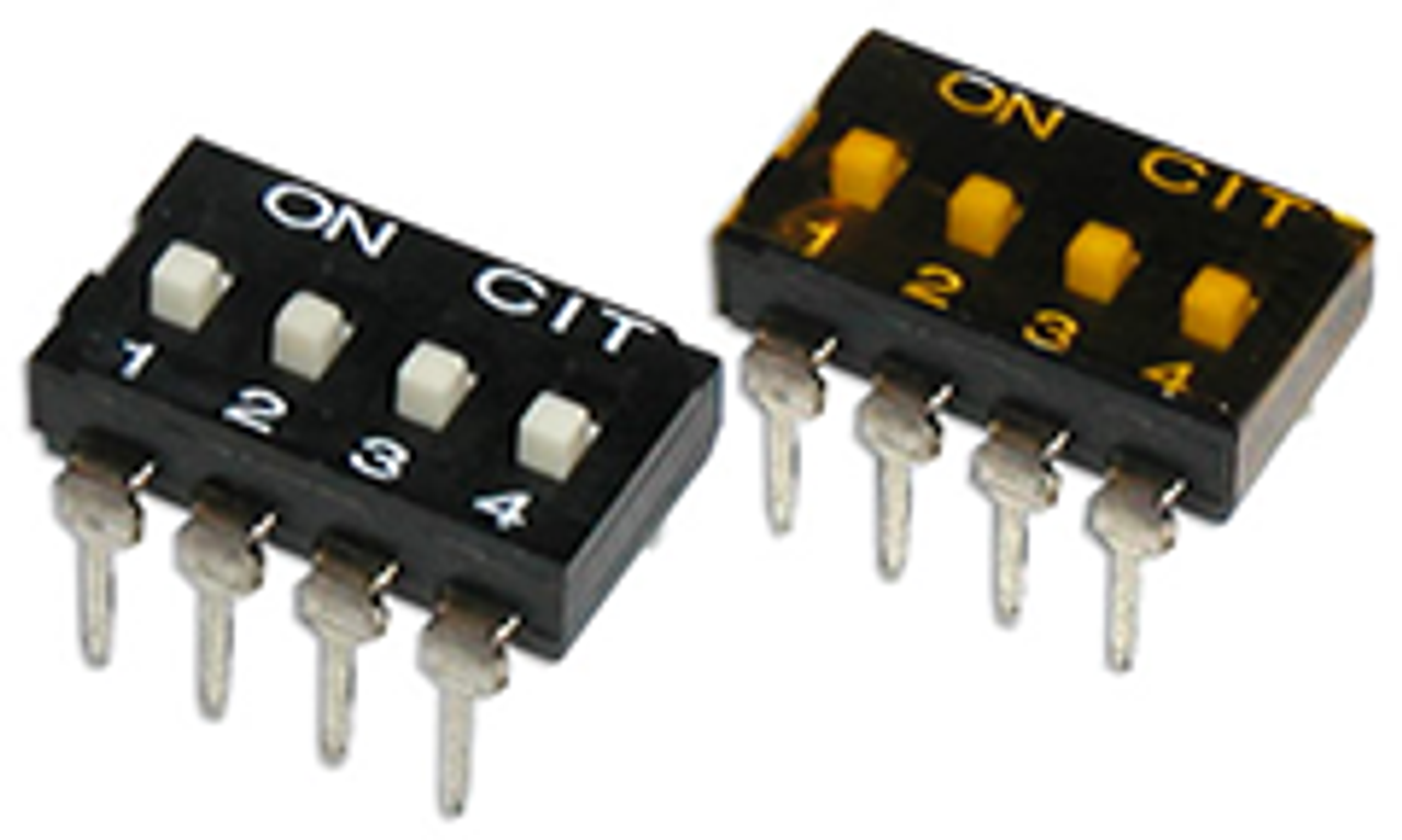 CIT Relay and Switch KT02RS DIP Switches