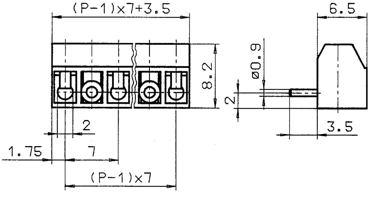 Conta-Clip 10288.4 Wire Guard Blocks