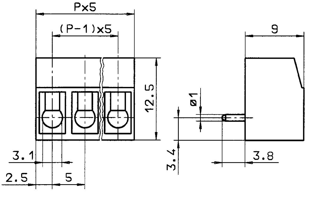 Conta-Clip 12440.4 Wire Guard Blocks