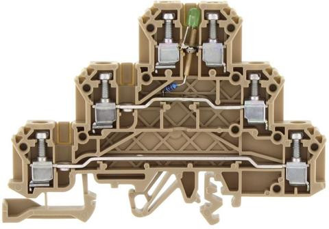 Conta-Clip 1288.2 Din Rail, Channel Terminal Block