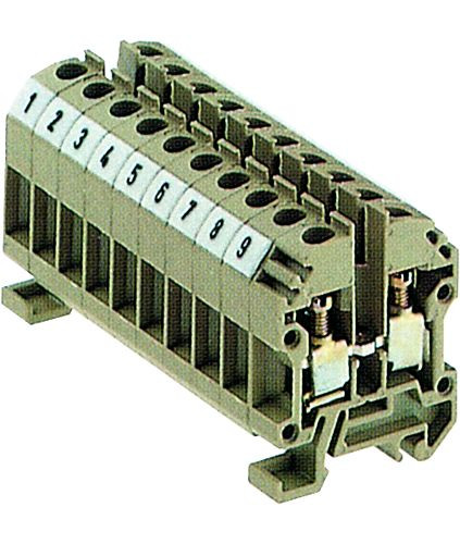Conta-Clip 1011.2 Din Rail, Channel Terminal Block