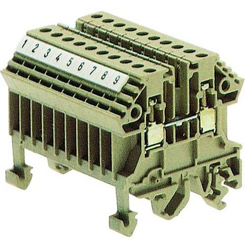 Conta-Clip 1298.2 Din Rail, Channel Terminal Block