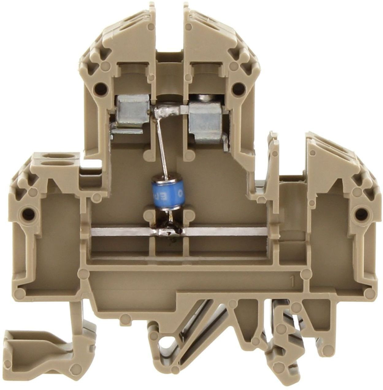 Conta-Clip 1048.2 Din Rail, Channel Terminal Block