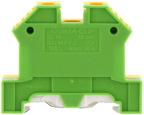 Conta-Clip 1439.2 Din Rail, Channel Terminal Block