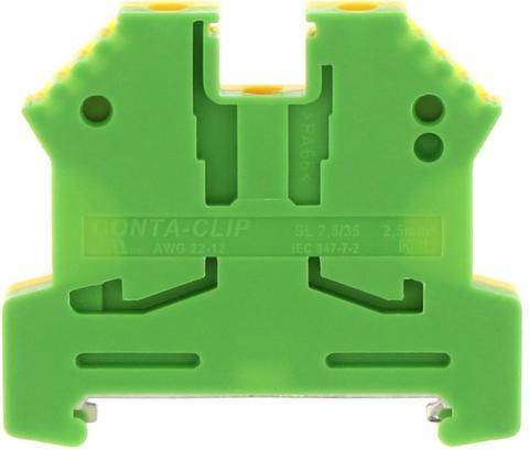 Conta-Clip 1056.2 Din Rail, Channel Terminal Block