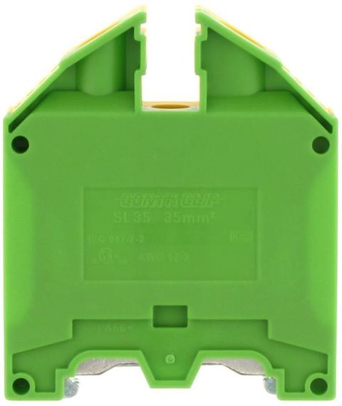 Conta-Clip 1443.2 Din Rail, Channel Terminal Block