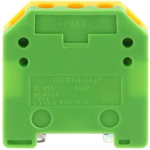 Conta-Clip 1404.2 Din Rail, Channel Terminal Block