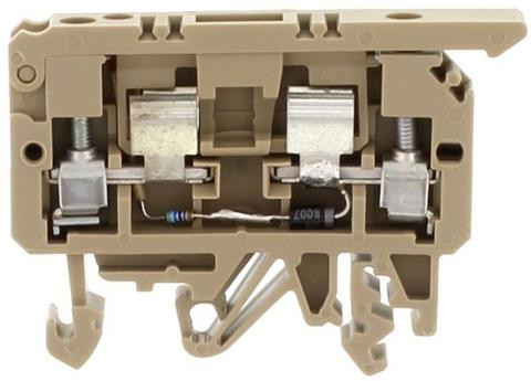 Conta-Clip 2458.2 Din Rail, Channel Terminal Block