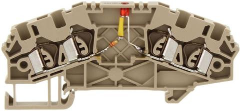 Conta-Clip 3543.2 Din Rail, Channel Terminal Block