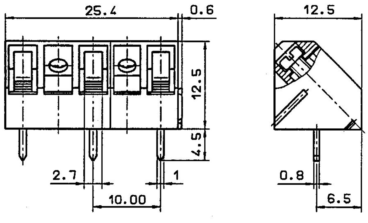 Conta-Clip 13548.4 Screw Type Terminal Blocks