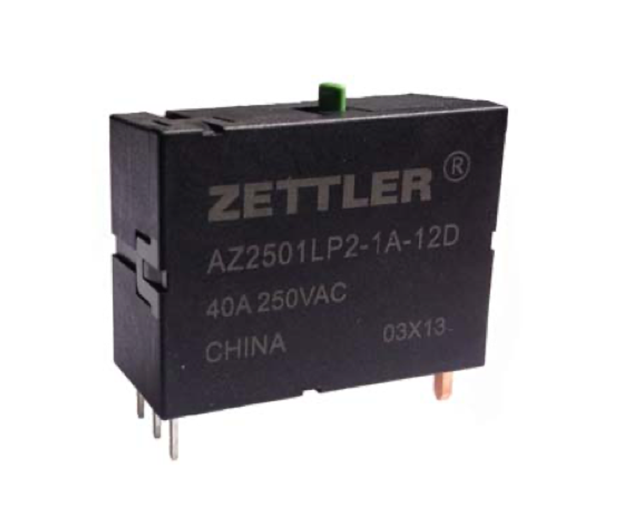 American Zettler AZ2501LP2-1B-12D Latching Relay