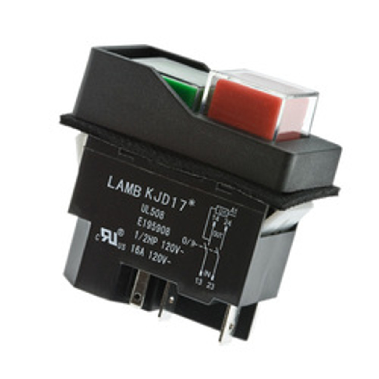 E-Switch KJD17-21223-112 Pushbutton Switches