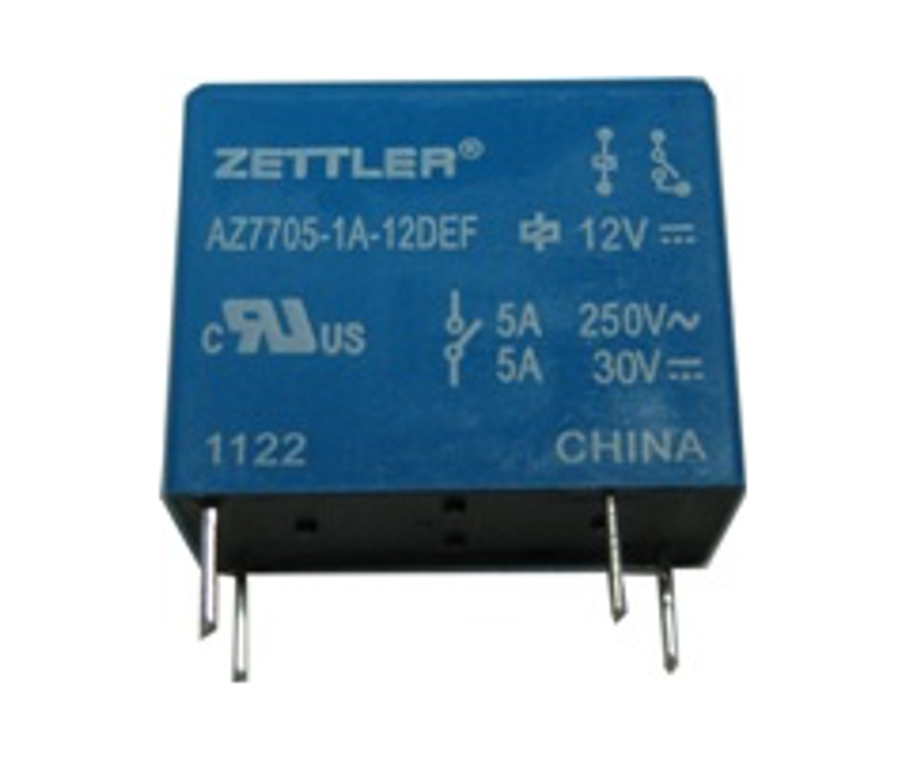 American Zettler AZ7705T-1A-12DF Power Relay