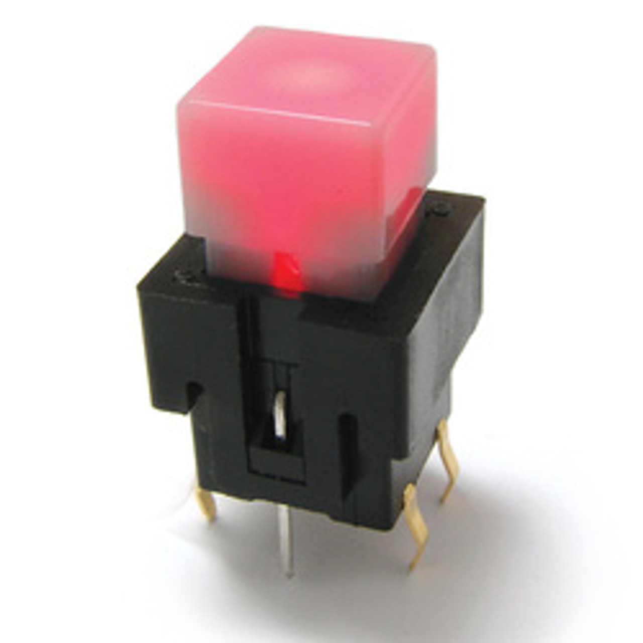 E-Switch LP15S1BLKGRNN Pushbutton Switches