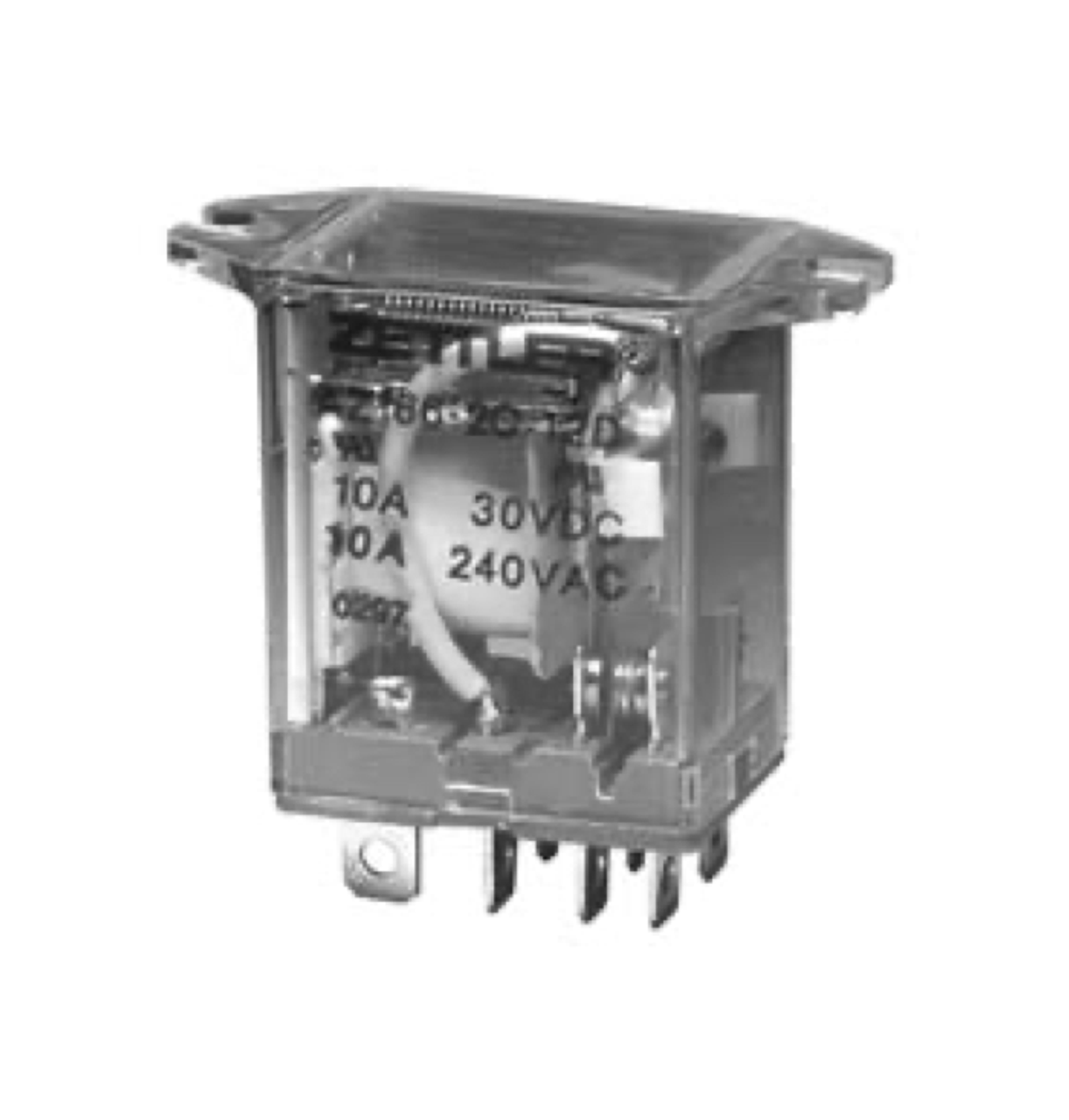 American Zettler AZ166-2C-6D Power Relay