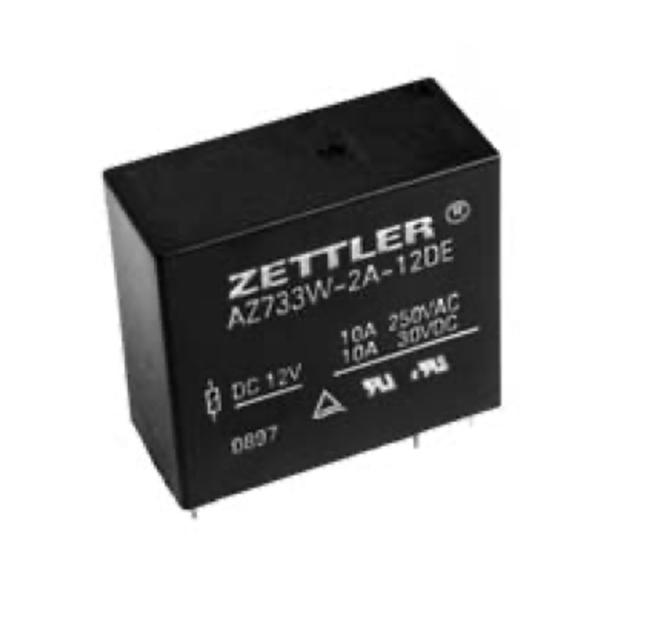 American Zettler AZ733W-2A-3D Power Relay