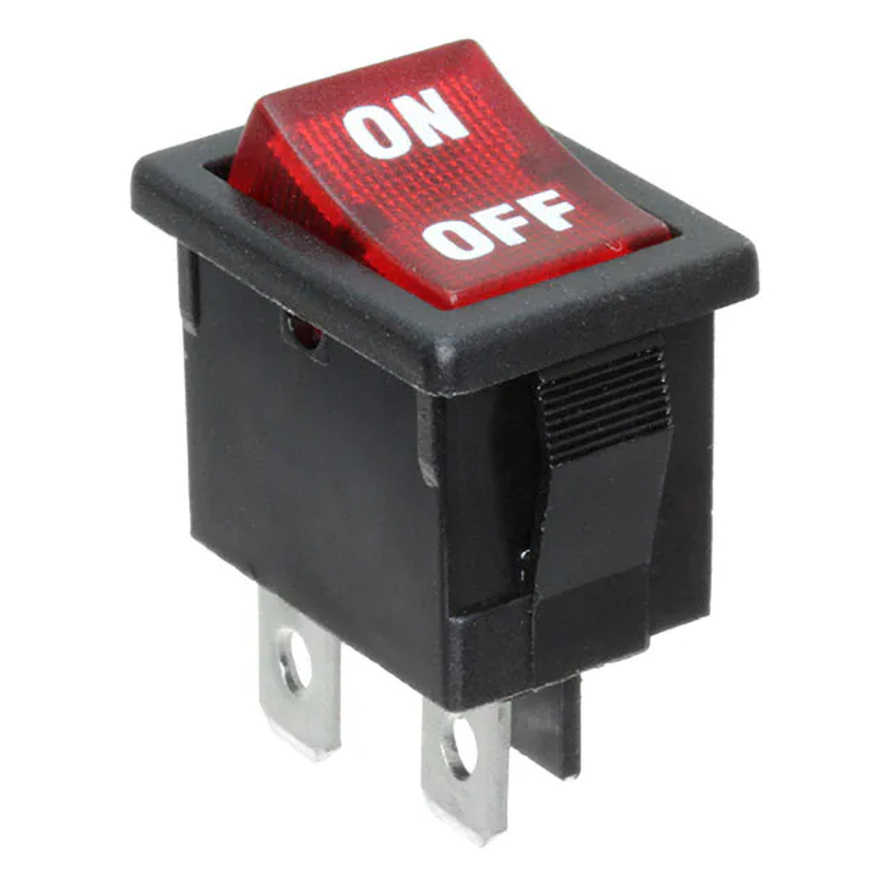 E-Switch R1973ABLKRILIF1 Rocker Switches