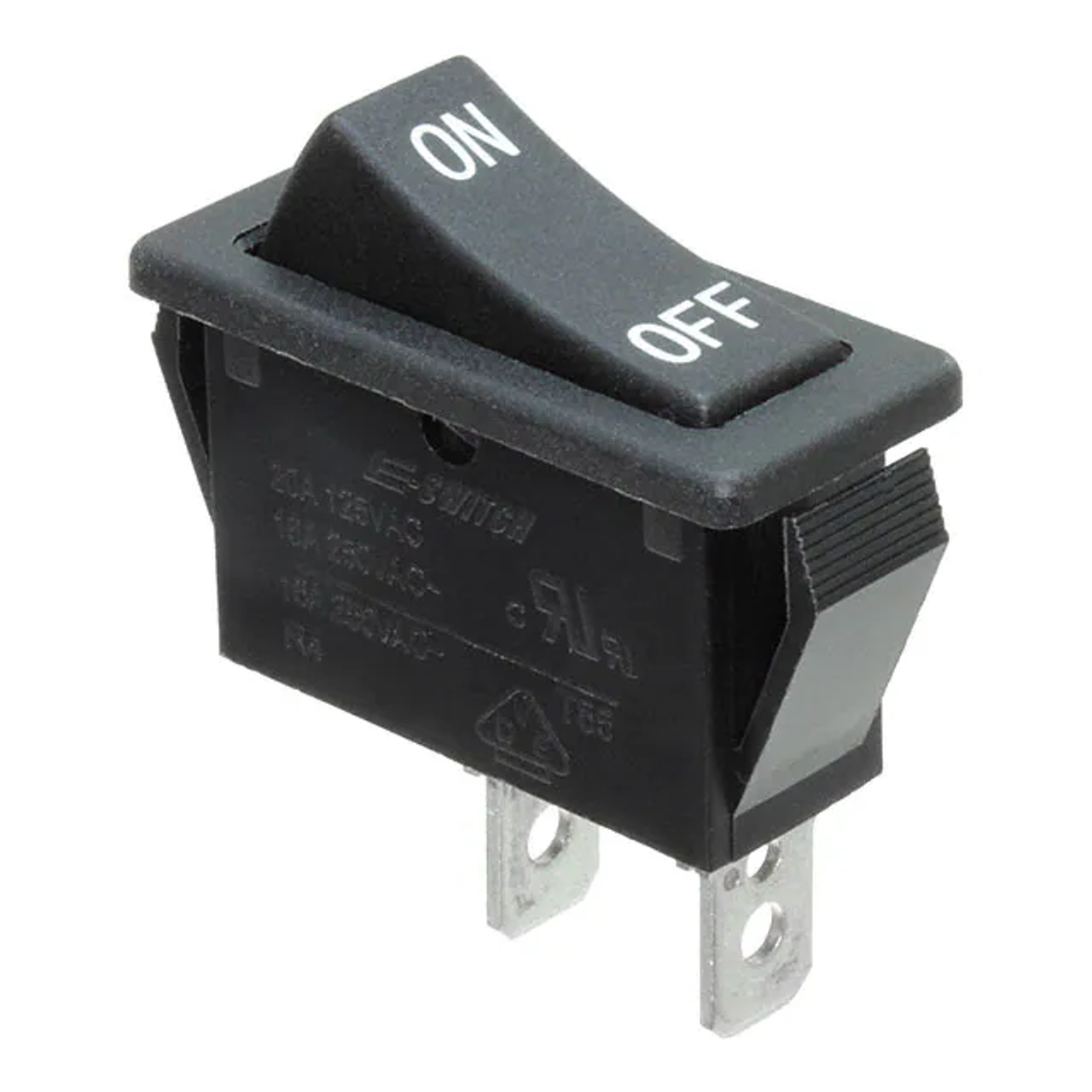 E-Switch R4ABLKBLKIF0 Rocker Switches