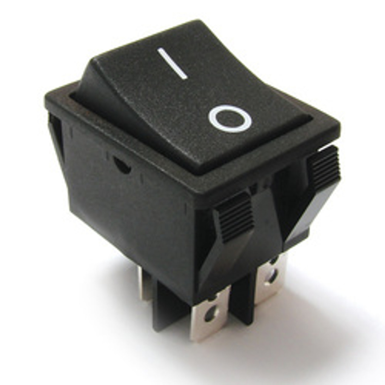 E-Switch R5BBLKGRNGF1 Rocker Switches